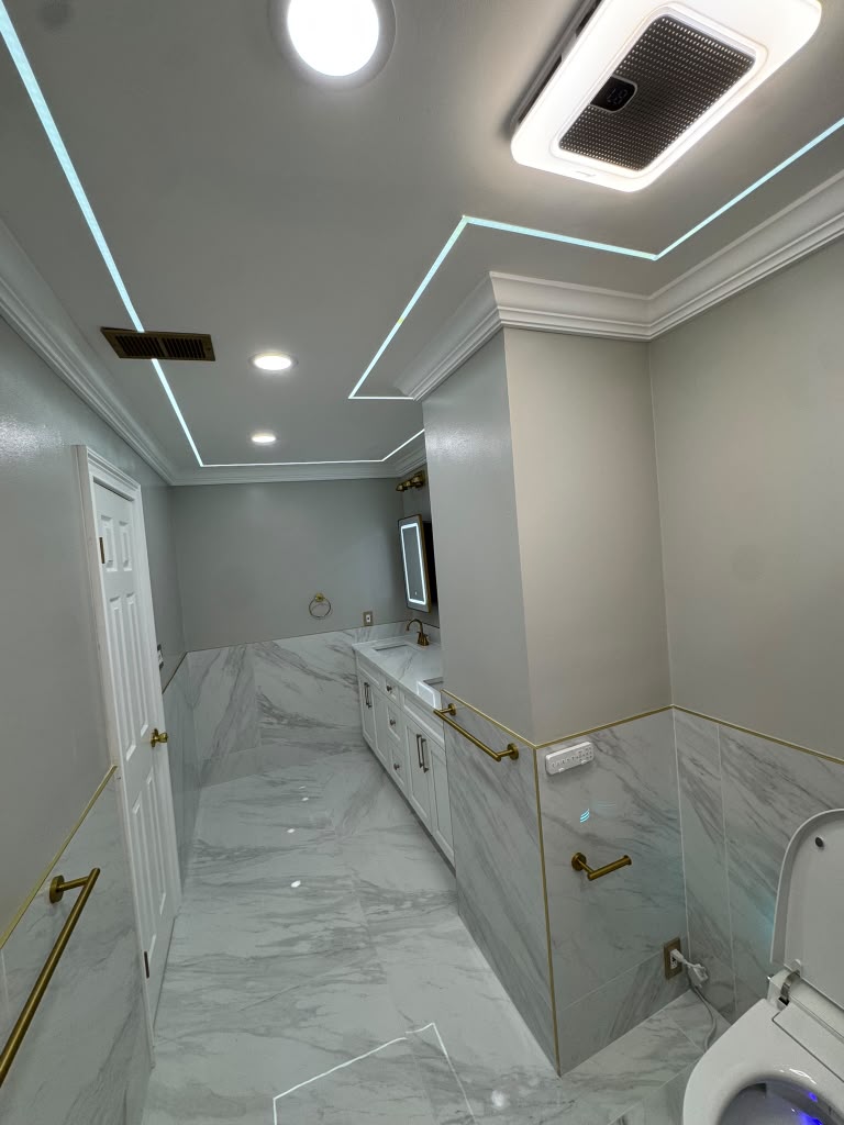 Marble Master Bath