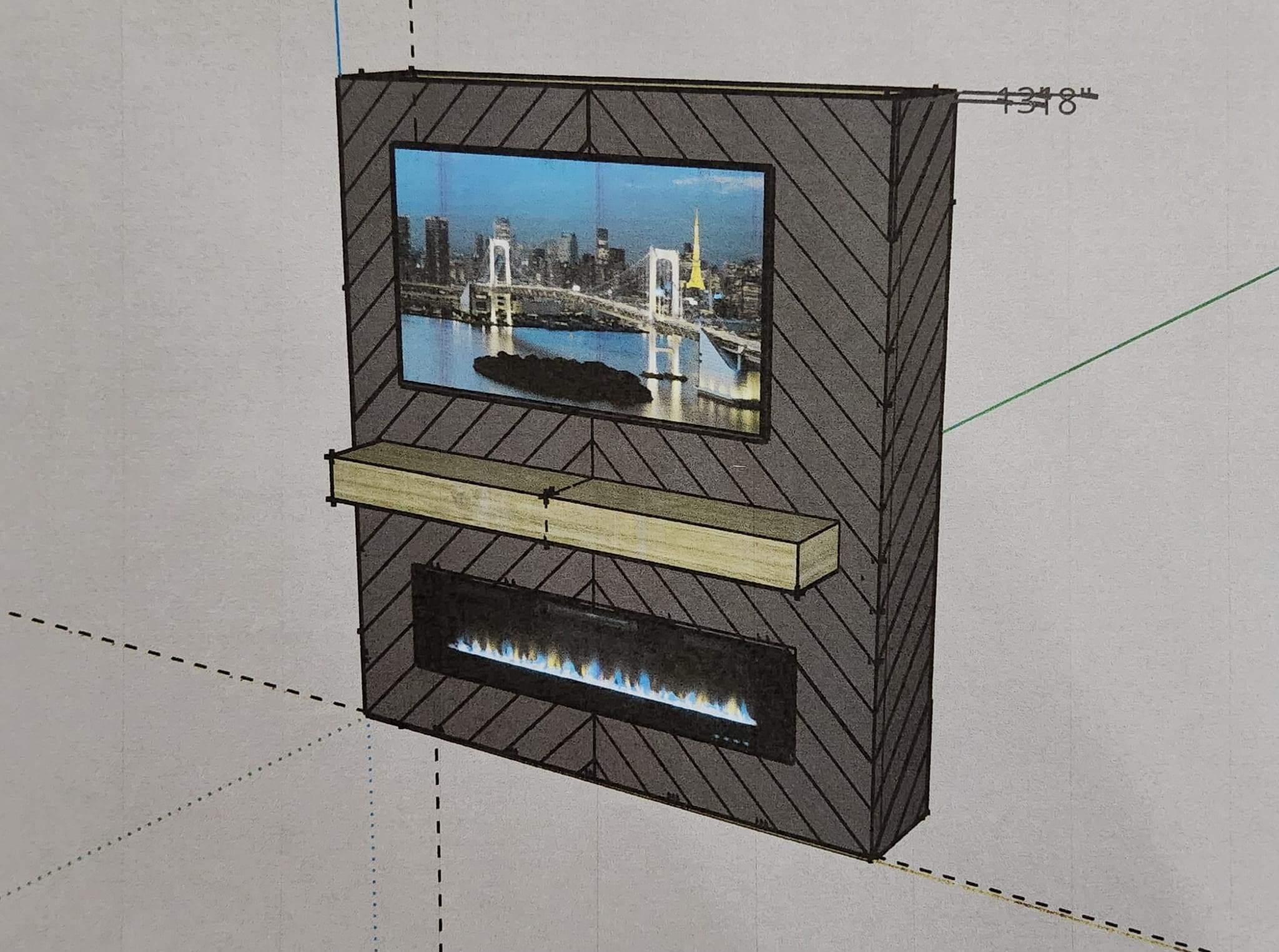 Custom Wall Design Concept