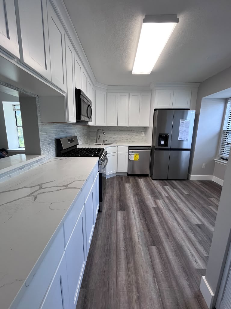 Bright White Kitchen