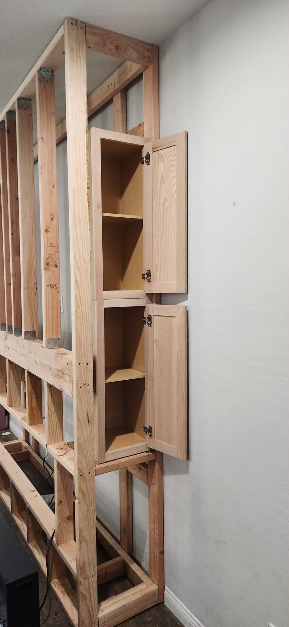 Built-In Cabinet Framing