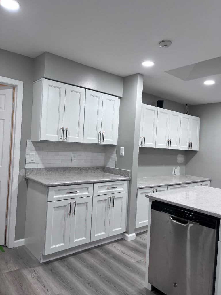 Modern White Kitchen